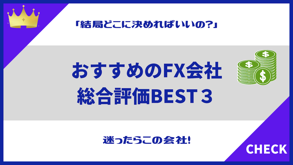 FX会社BEST3